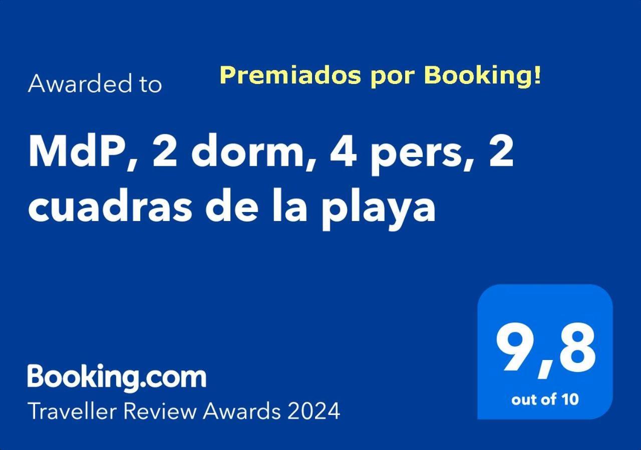 Mdp, 2 Dorm, 4 Pers, 2 Cuadras De La Playa Apartment *